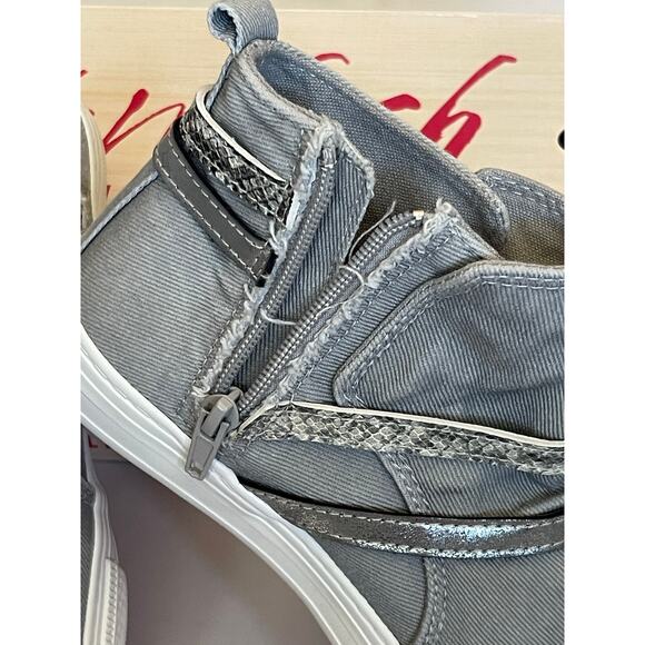 NIB Blowfish Kids Ankle Boots Gray Size 3 - Picture 4 of 8